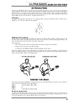 Preview for 5 page of Behringer Ultrabass Instruction Book