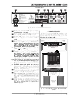 Предварительный просмотр 9 страницы Behringer Ultragrph Digital DEQ1024 User Manual