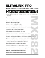 Preview for 4 page of Behringer Ultralink Pro MX882 User Manual