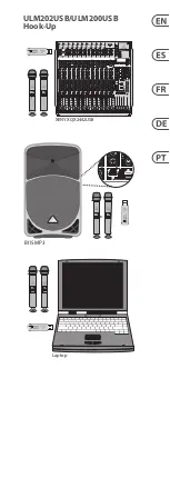 Preview for 2 page of Behringer ULTRALINK ULM200USB Quick Start Manual