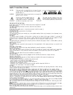 Preview for 2 page of Behringer ULTRAWAVE B300 User Manual