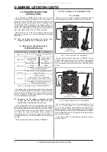 Предварительный просмотр 8 страницы Behringer V-AMPIRE LX1200H User Manual