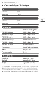 Preview for 6 page of Behringer Vintage Phaser VP1 Manual