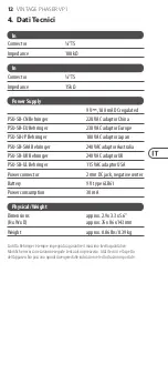 Preview for 12 page of Behringer Vintage Phaser VP1 Manual