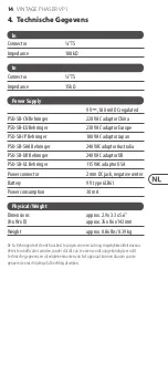 Preview for 14 page of Behringer Vintage Phaser VP1 Manual