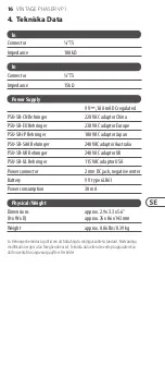 Preview for 16 page of Behringer Vintage Phaser VP1 Manual