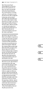 Preview for 20 page of Behringer Vintage Phaser VP1 Manual