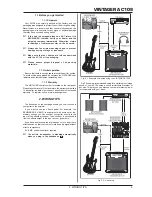 Предварительный просмотр 5 страницы Behringer Vintager AC108 User Manual