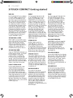 Preview for 26 page of Behringer X-Touch Compact Quick Start Manual