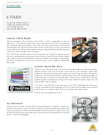 Preview for 27 page of Behringer X-TOUCH ONE Quick Start Manual