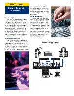 Preview for 2 page of Behringer XENYX 1002B User Manual