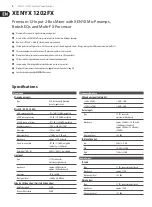 Preview for 2 page of Behringer XENYX 1202FX Specifications