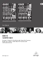 Behringer XENYX 1204 User Manual предпросмотр