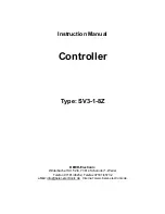 Предварительный просмотр 1 страницы BEIER-Electronic SV3-1-8Z Instruction Manual