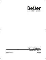 Beijer Electronics EPC Box C2D Nautic Installation Manual preview