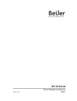 Preview for 1 page of Beijer Electronics EPC TA100 AM Service Maintenance Manual