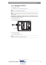 Preview for 37 page of Beijer Electronics EXTER T100 Service And Maintenance Manual