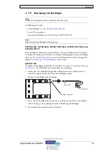 Preview for 39 page of Beijer Electronics EXTER T100 Service And Maintenance Manual