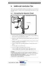 Preview for 19 page of Beijer Electronics EXTER T100sr Installation Manual