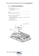 Предварительный просмотр 15 страницы Beijer Electronics iX T12C Installation Manual