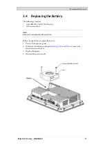 Предварительный просмотр 15 страницы Beijer Electronics iX T15C Installation Manual