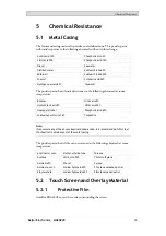 Preview for 16 page of Beijer Electronics X2 marine 15 - B2 HB Manual