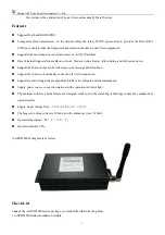 Предварительный просмотр 6 страницы Beijing ART Tech A-GPRS1090I User Manual