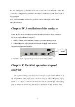 Предварительный просмотр 7 страницы Beijing Dianotech Sci-Tech FIC-Q100N Instructions For Operation Manual