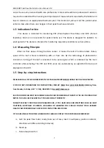 Предварительный просмотр 8 страницы Beijing M&B Electronic Instruments Co., Ltd. MSA100BT Instruction Manual