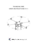 Preview for 1 page of Beijing TT Aviation Technology Co., Ltd. TIANNONG M6E User Instructions