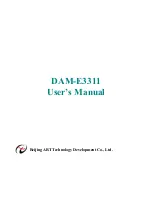 Предварительный просмотр 1 страницы Beijing DAM-E3311 User Manual