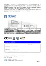 Preview for 12 page of BEINAT BX150 Manual