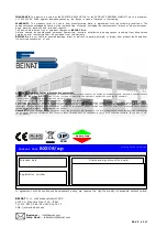 Preview for 20 page of BEINAT BX308xp Installation And User Manual