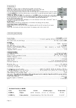 Preview for 2 page of BEINAT SG850 Installation And User Manual