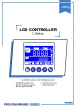 Предварительный просмотр 1 страницы BEING L Series Programming Manual