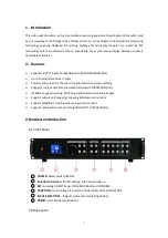 Предварительный просмотр 2 страницы BeingHD VPX-500 User Manual