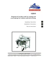 Предварительный просмотр 1 страницы Beisler 1225/5 Operating Instructions Manual