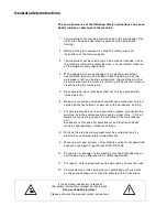 Preview for 3 page of Beisler 1280/5 Operating Instructions Manual