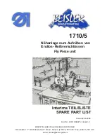Beisler 1710/5 Spare Parts preview