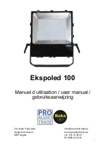 Beka LED BKL-EKSPOLED100 User Manual предпросмотр