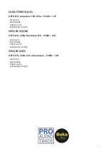 Preview for 3 page of Beka LED BKL-EKSPOLED200 User Manual