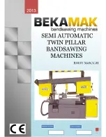 Beka-Mak BMSY 360CGH Instruction Manual предпросмотр