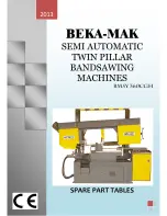 Предварительный просмотр 21 страницы Beka-Mak BMSY 360CGH Instruction Manual