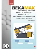 Beka-Mak BMSY 440 Instruction Manual предпросмотр