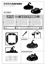 BEKA Schreder ECOBAY Quick Start Manual предпросмотр