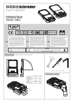 Предварительный просмотр 1 страницы BEKA Schreder OMNISTAR MICRO Quick Start Manual