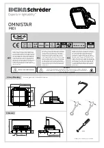 BEKA Schreder OMNISTAR MIDI Installation Instructions предпросмотр