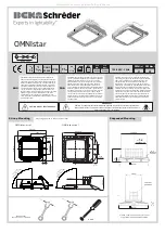 BEKA Schreder OMNIstar Quick Start Manual предпросмотр