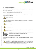 Предварительный просмотр 5 страницы BEKA BEKA-MAX PICO Original Operating And Assembly Manual