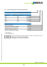 Предварительный просмотр 29 страницы BEKA BEKA-MAX PICO Original Operating And Assembly Manual